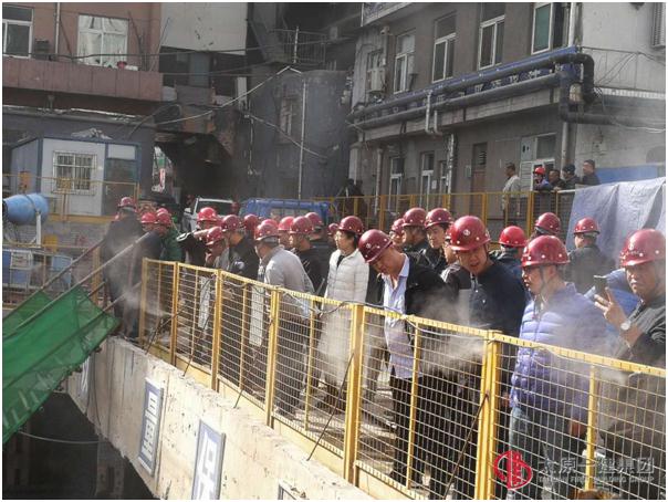 集團公司組織技術人員對太原市杏花嶺區(qū)中心醫(yī)院進行觀摩