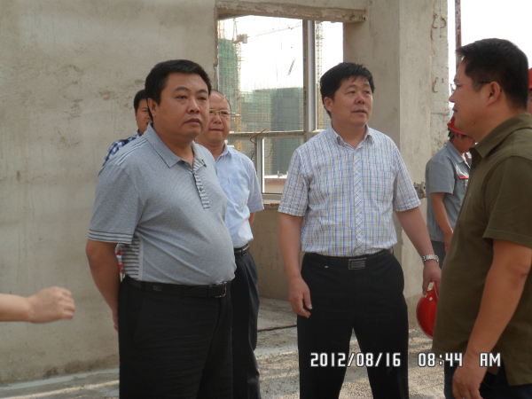 萬(wàn)柏林區(qū)有關(guān)領(lǐng)導(dǎo)到直屬分公司青少年活動(dòng)中心項(xiàng)目部視察