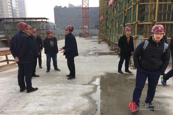 中建三局蒞臨二分公司泰倫特項(xiàng)目施工現(xiàn)場(chǎng)考察調(diào)研